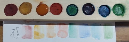 Lovely Day Watercolor Palette